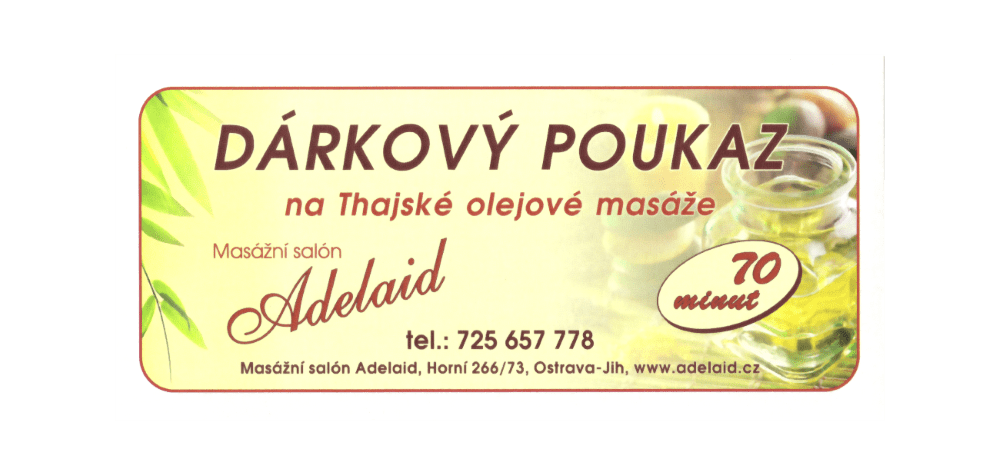 Dárkové poukazy